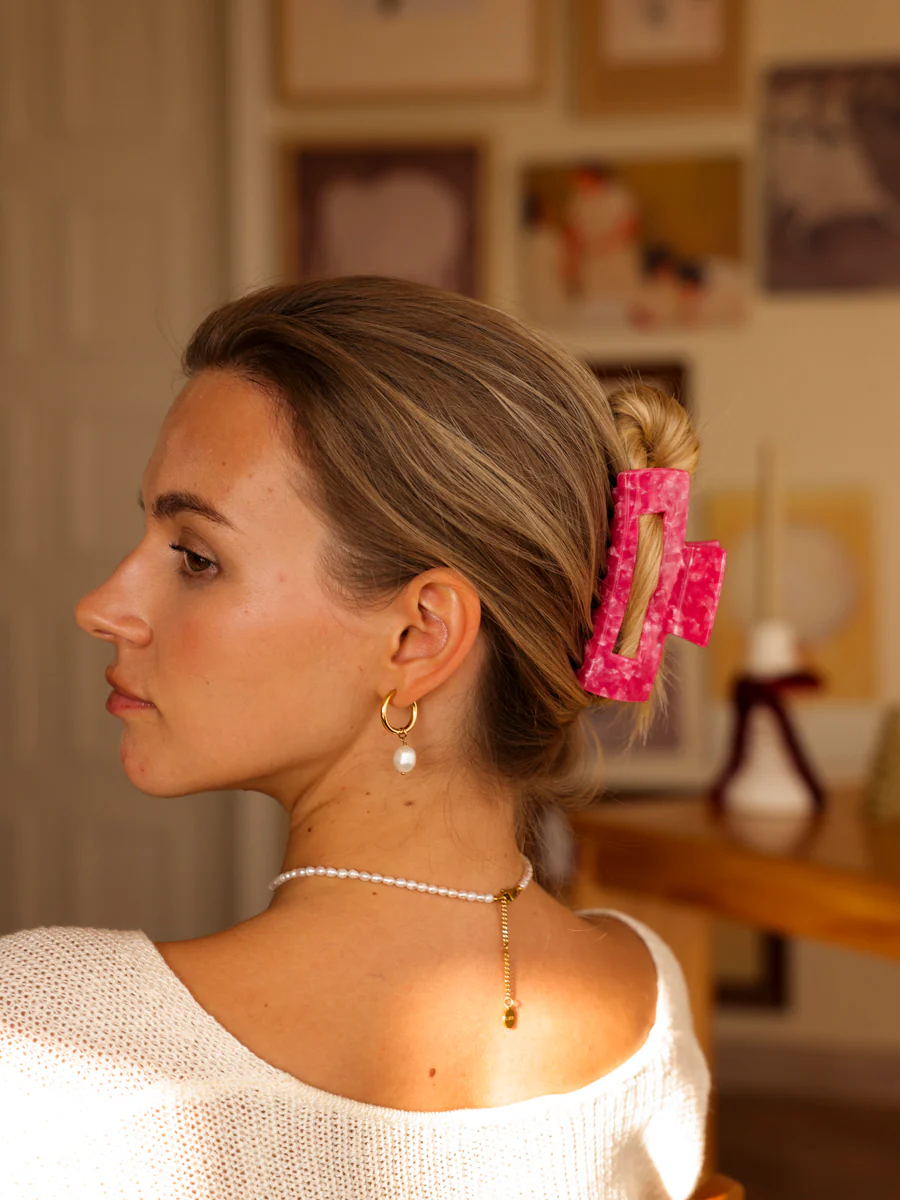Modern Style Haarklammer Berry Pink - Image 3