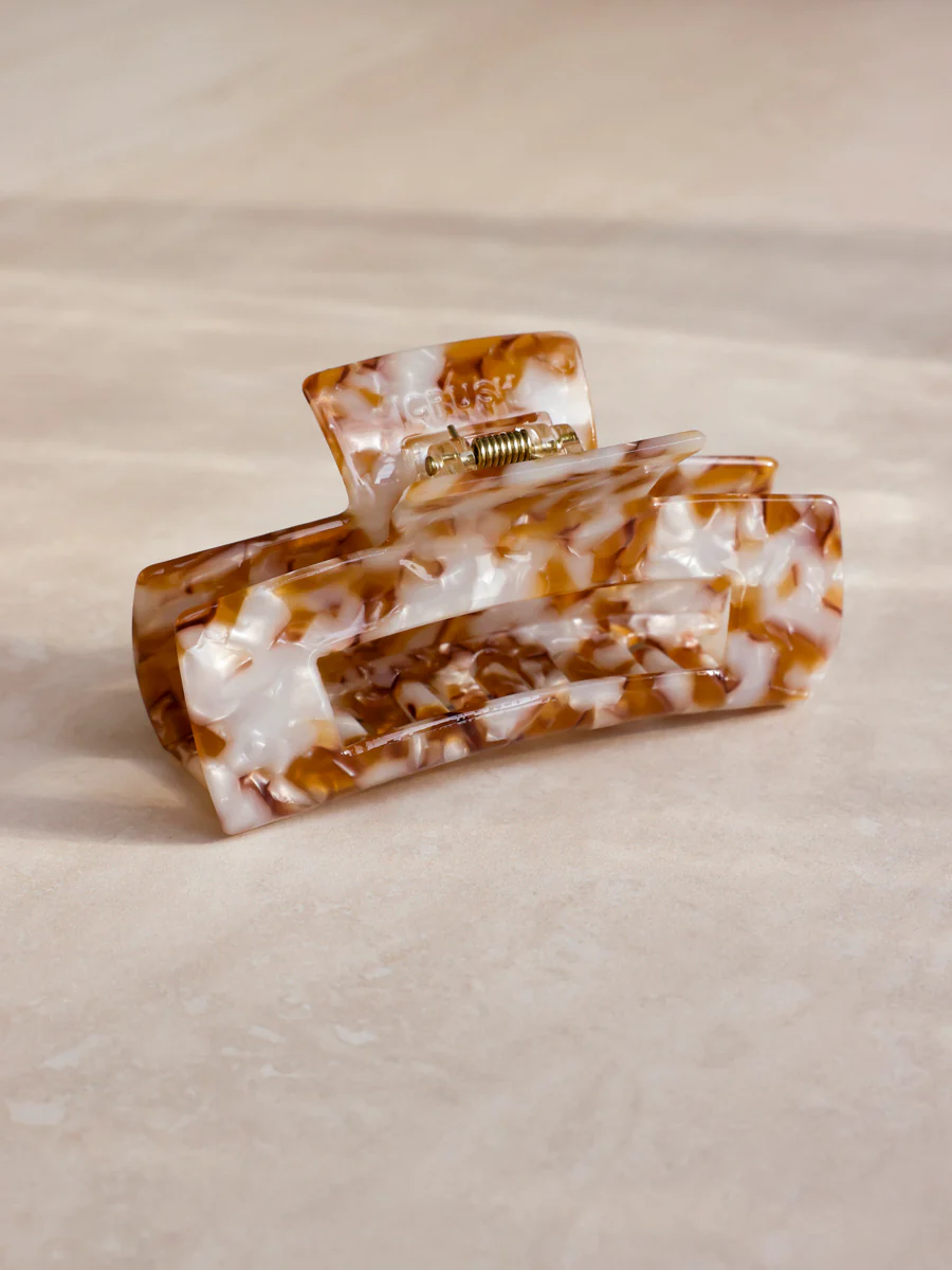 Modern Style Haarklammer Caramel Color
