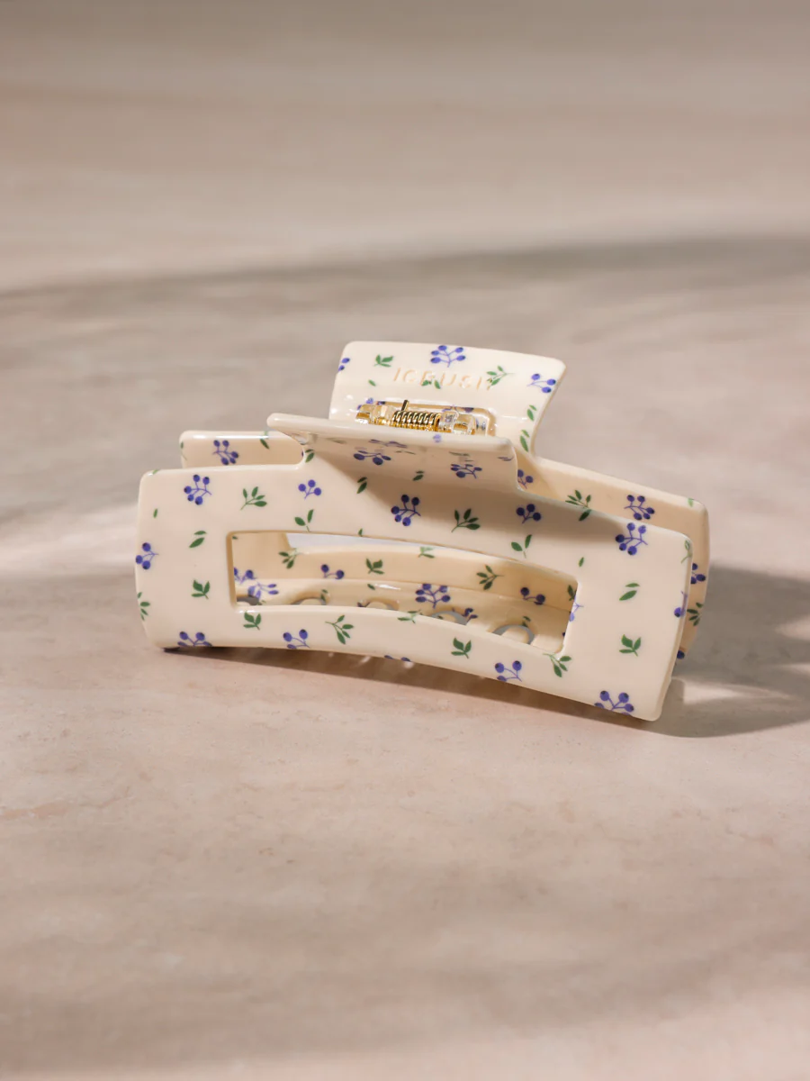 Modern Style Haarklammer Grape-print