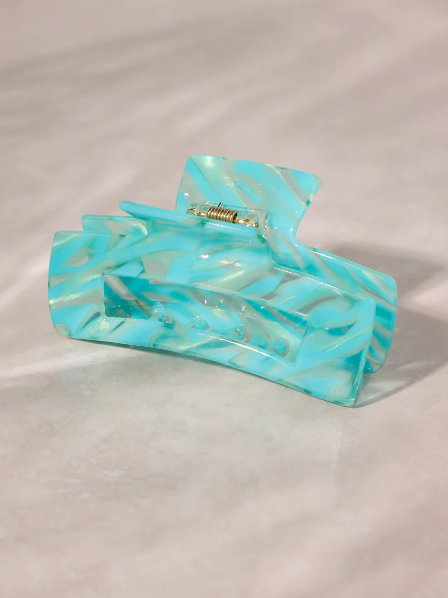 Modern Style Haarklammer Ice Blue