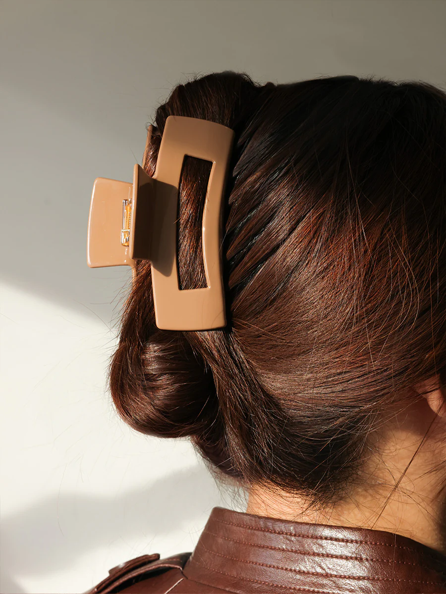 Modern Style Haarklammer Light Brown - Image 3
