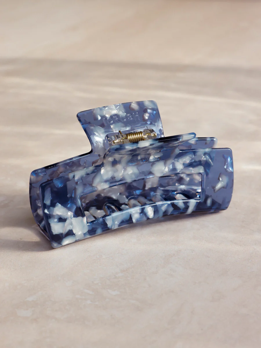 Modern Style Haarklammer Navy Blue