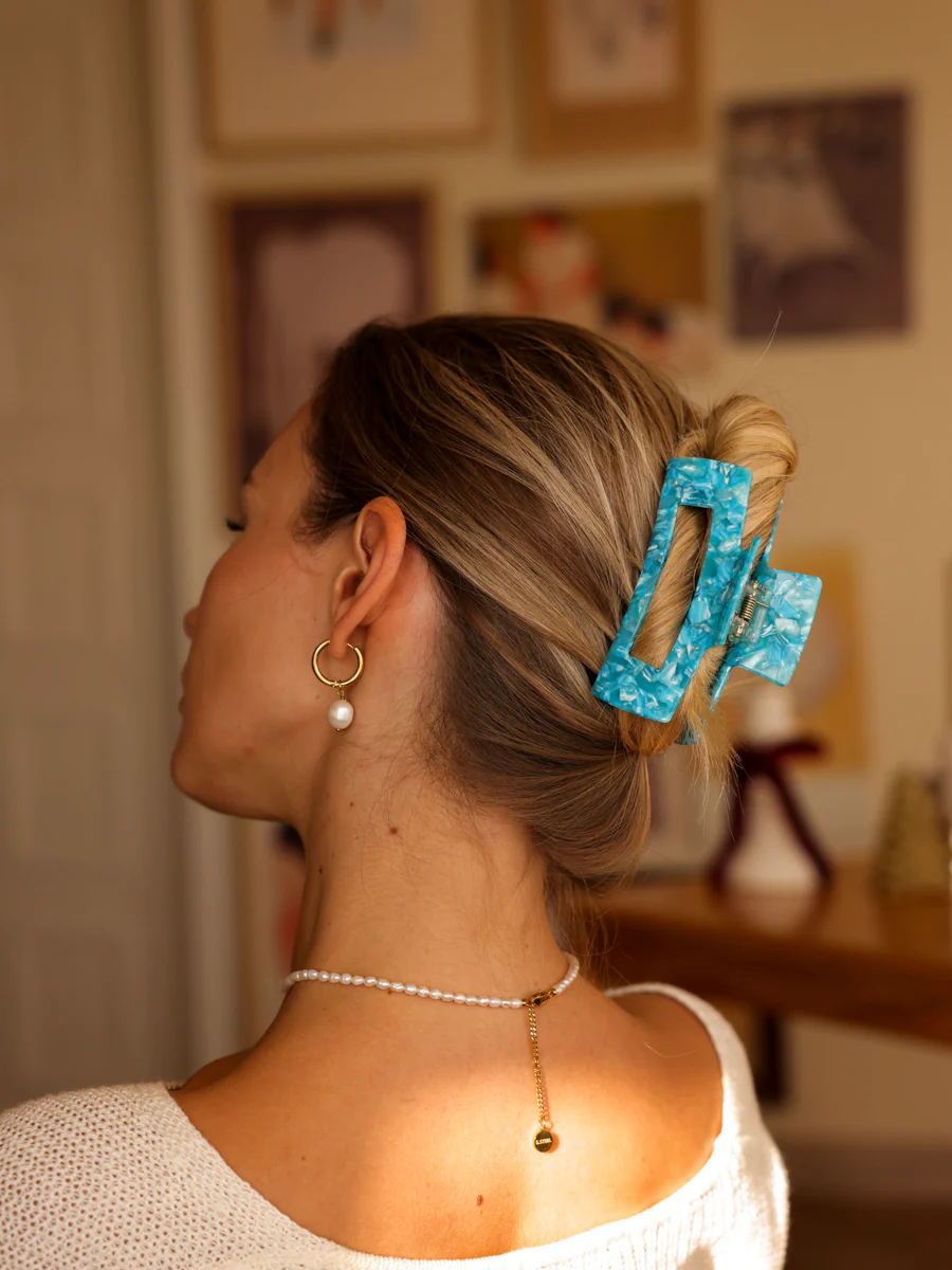Modern Style Haarklammer Ocean Blue - Image 2