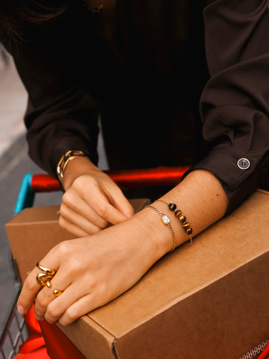 Modern Tiger's Eye ARMBAND - Image 5