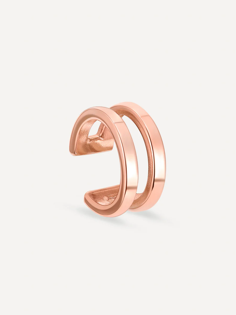 Moon Phase Duo Plain Earcuff - Image 9