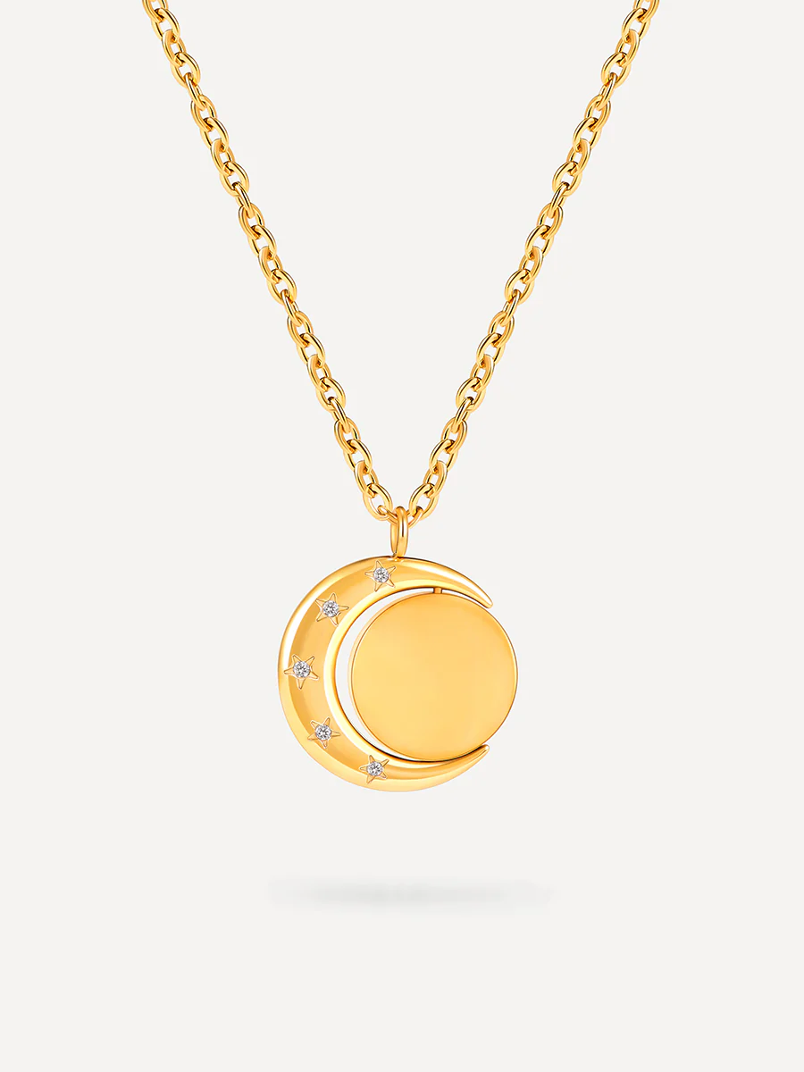 Moon Phase N Sun Kette