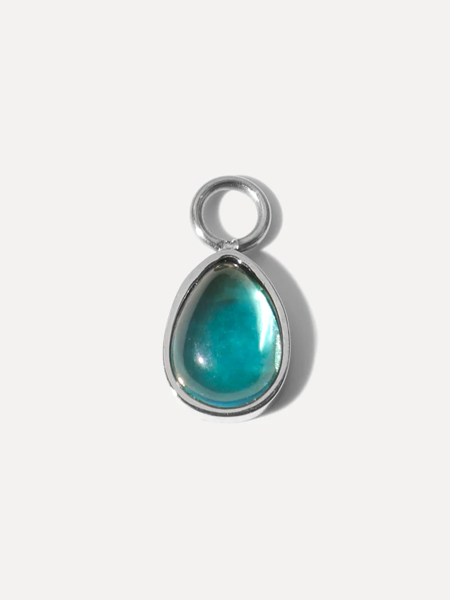 9,3x7mm Mystic Teardrop Ohrring-Charm - Image 5