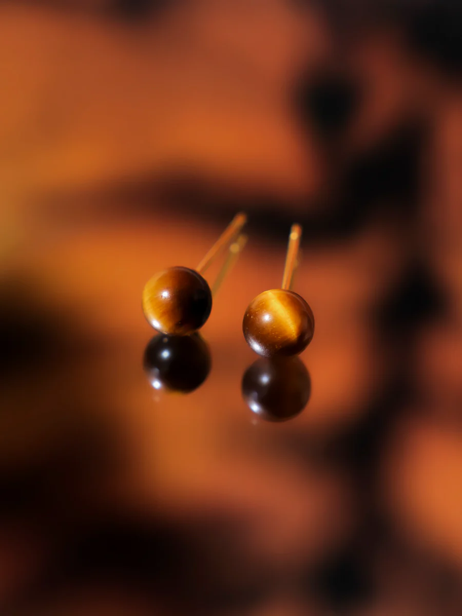 Mystic Tiger's Eye Ohrringe - Image 4