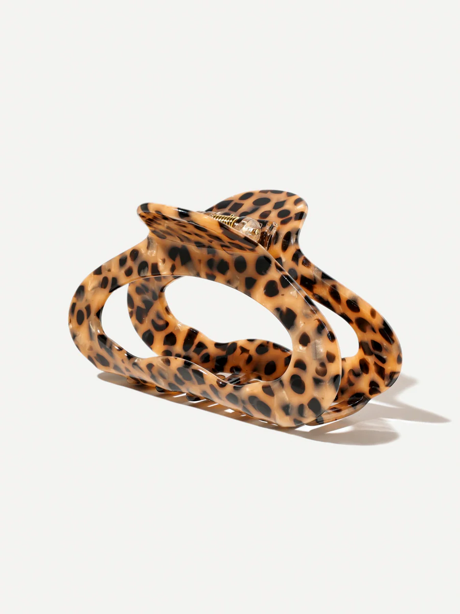 Nature Art Leopard Haarklammer