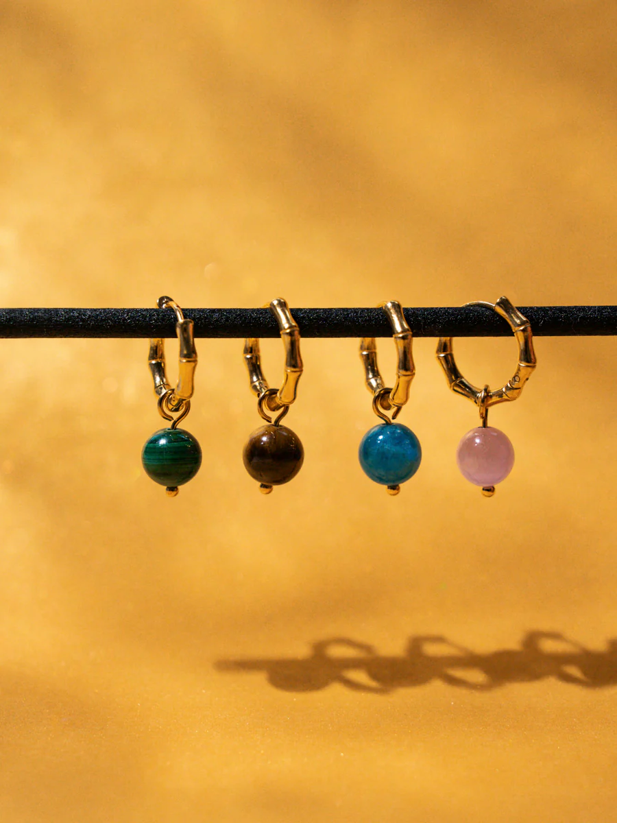 8mm Verdant Elegance Ohrring-Charm - Image 4