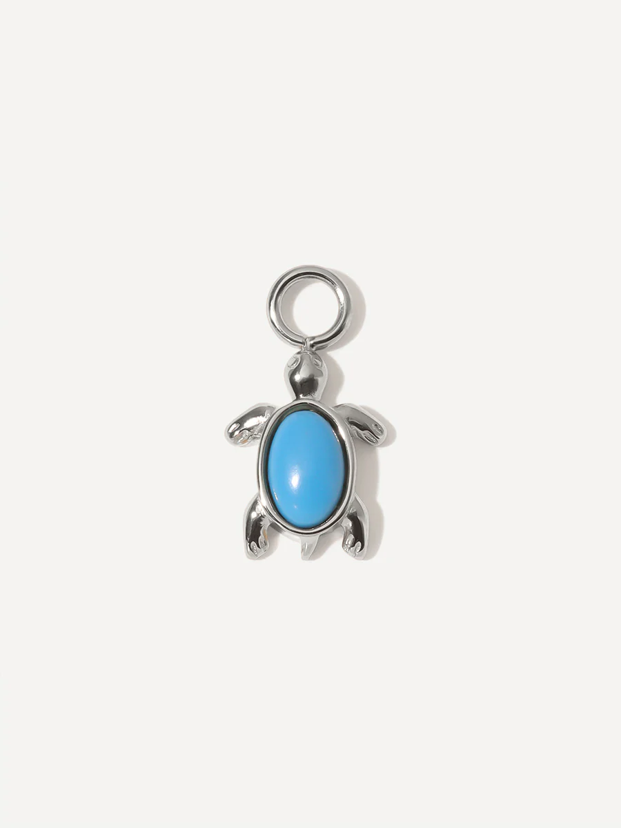 10,8x8,3mm Ocean Turtle Ohrring-Charm - Image 2