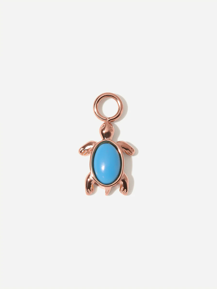 10,8x8,3mm Ocean Turtle Ohrring-Charm - Image 3