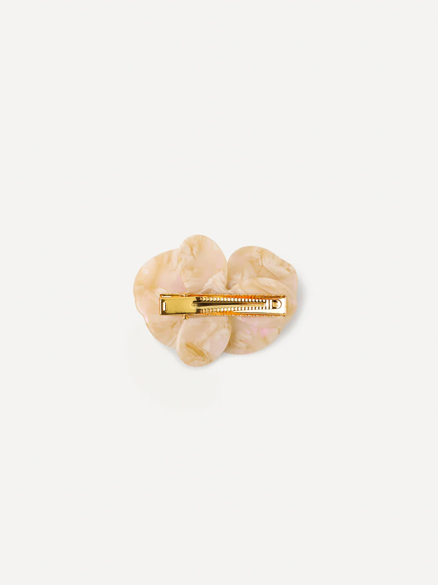 Orchid Glow Cream White Hairpin - Image 6