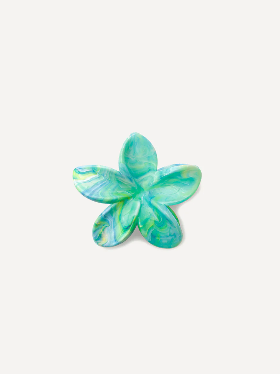 Pastel Petal Green Haarklammer - Image 5
