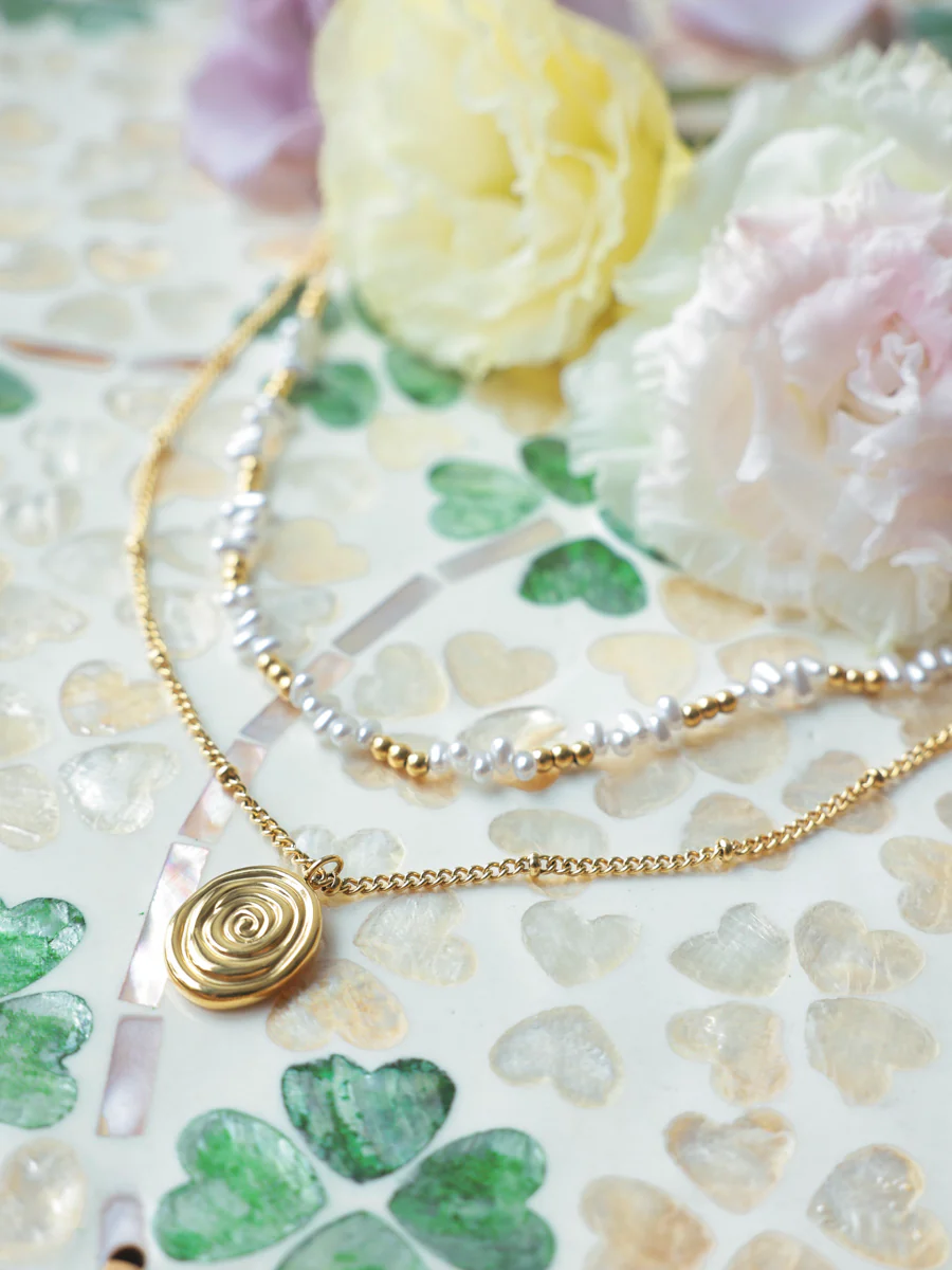 Pearlescent Swirl Kette - Image 4