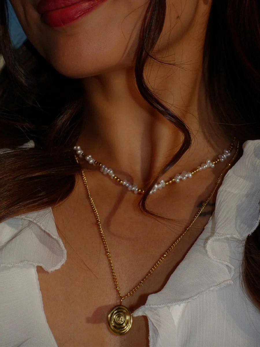 Pearlescent Swirl Kette - Image 6