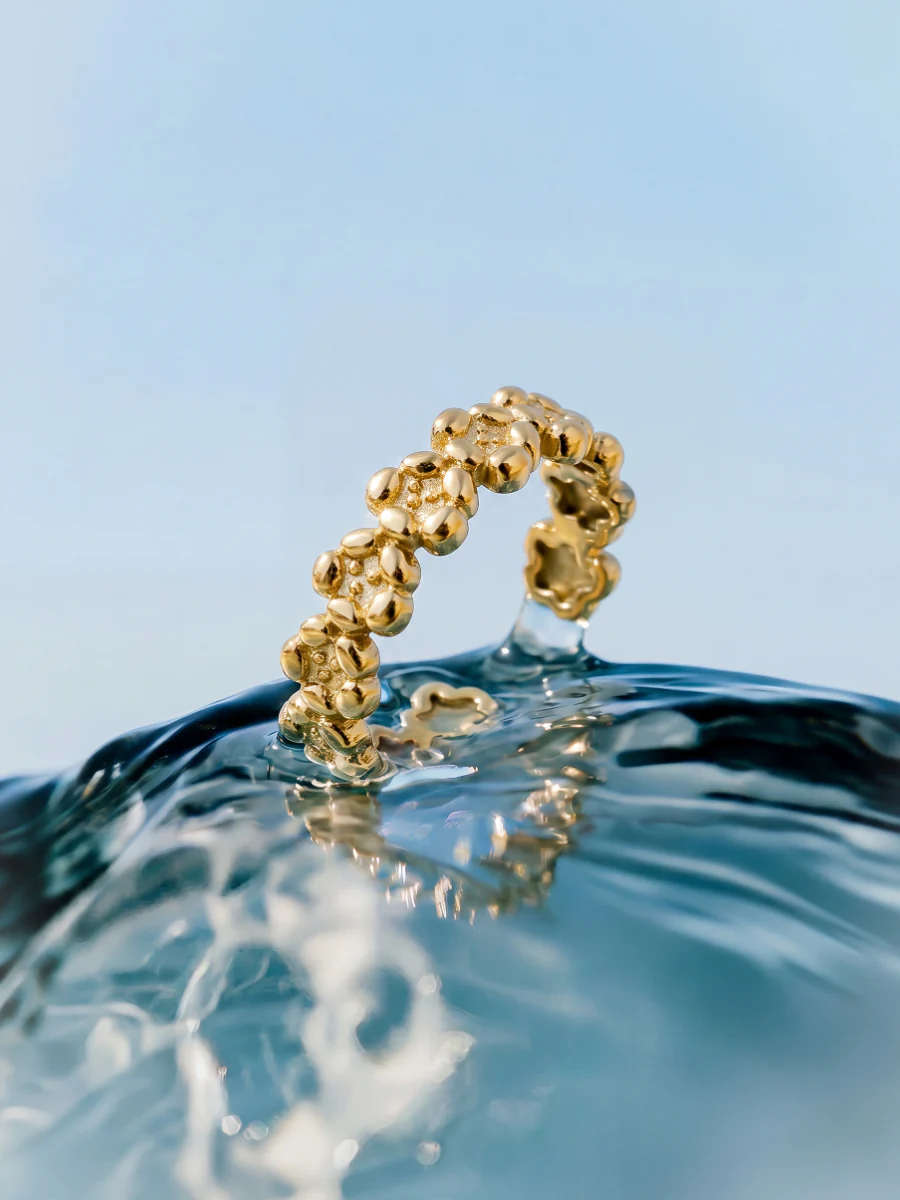 Petal Circle Ring - Image 4