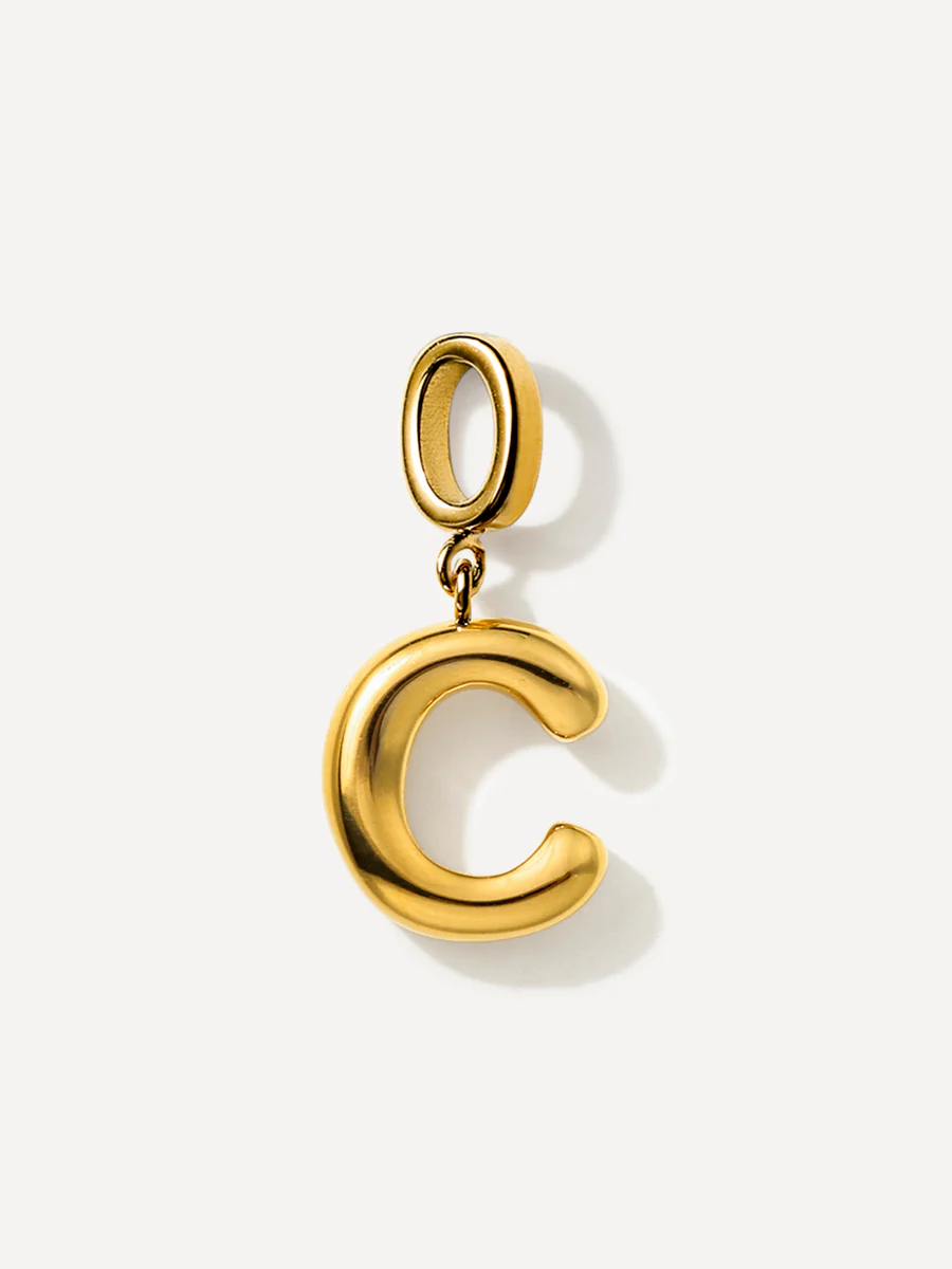 Puffy Letter Ketten-Charms - Image 24