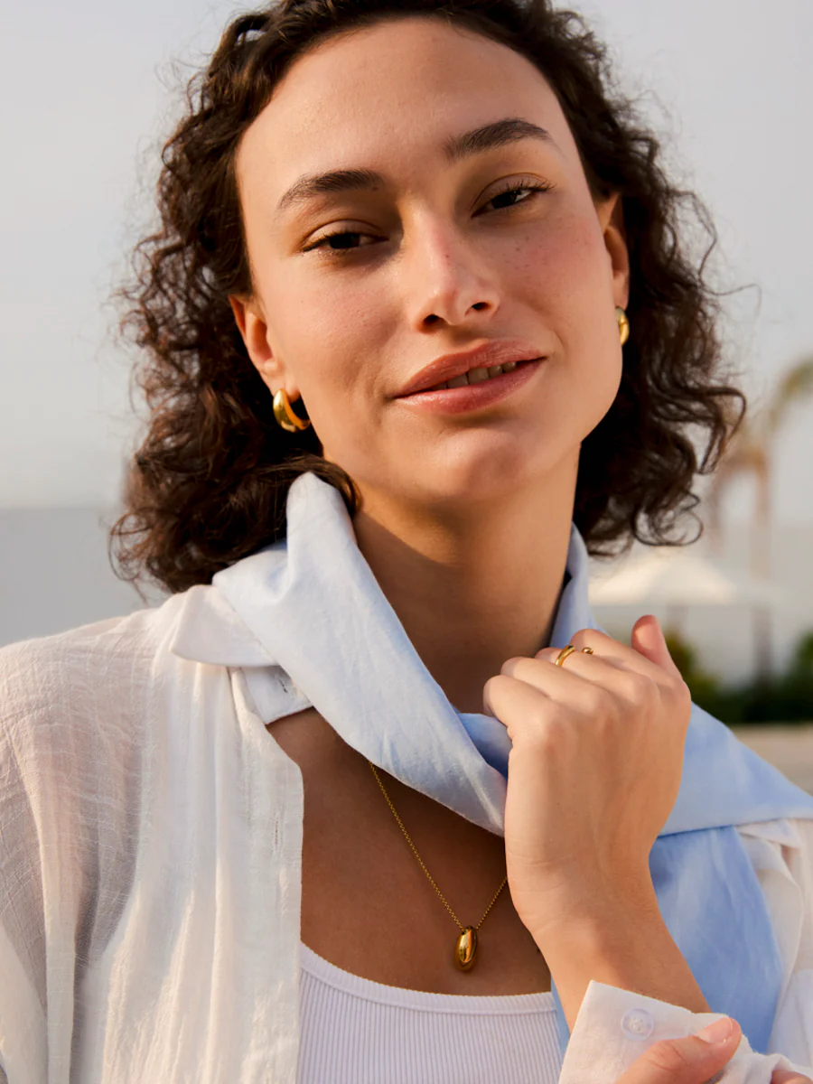 Pure Essence Light Blue Schal - Image 5