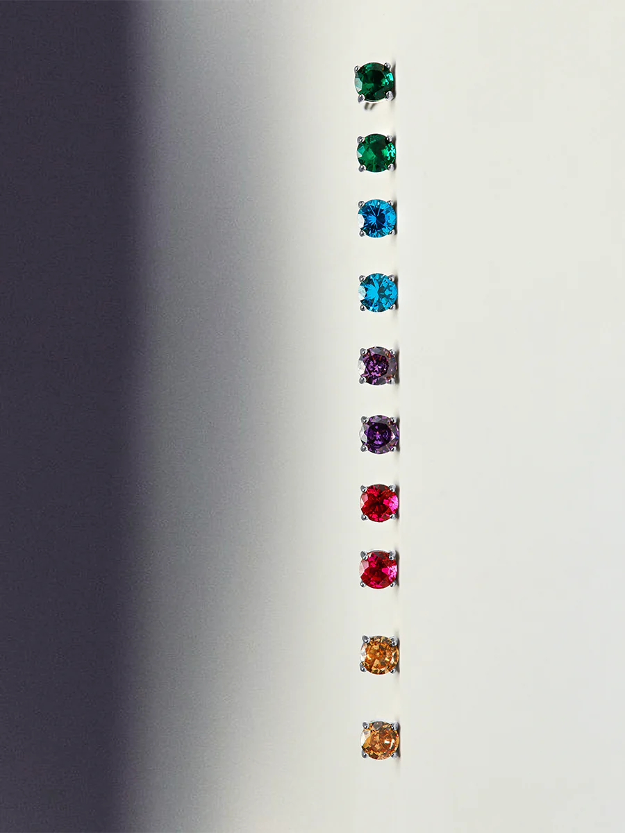 Purple Ohrstecker - Image 4