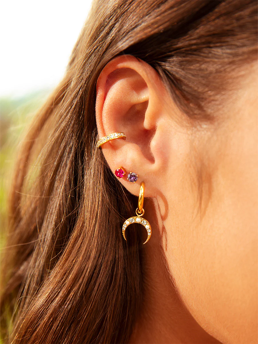 Purple Ohrstecker - Image 9