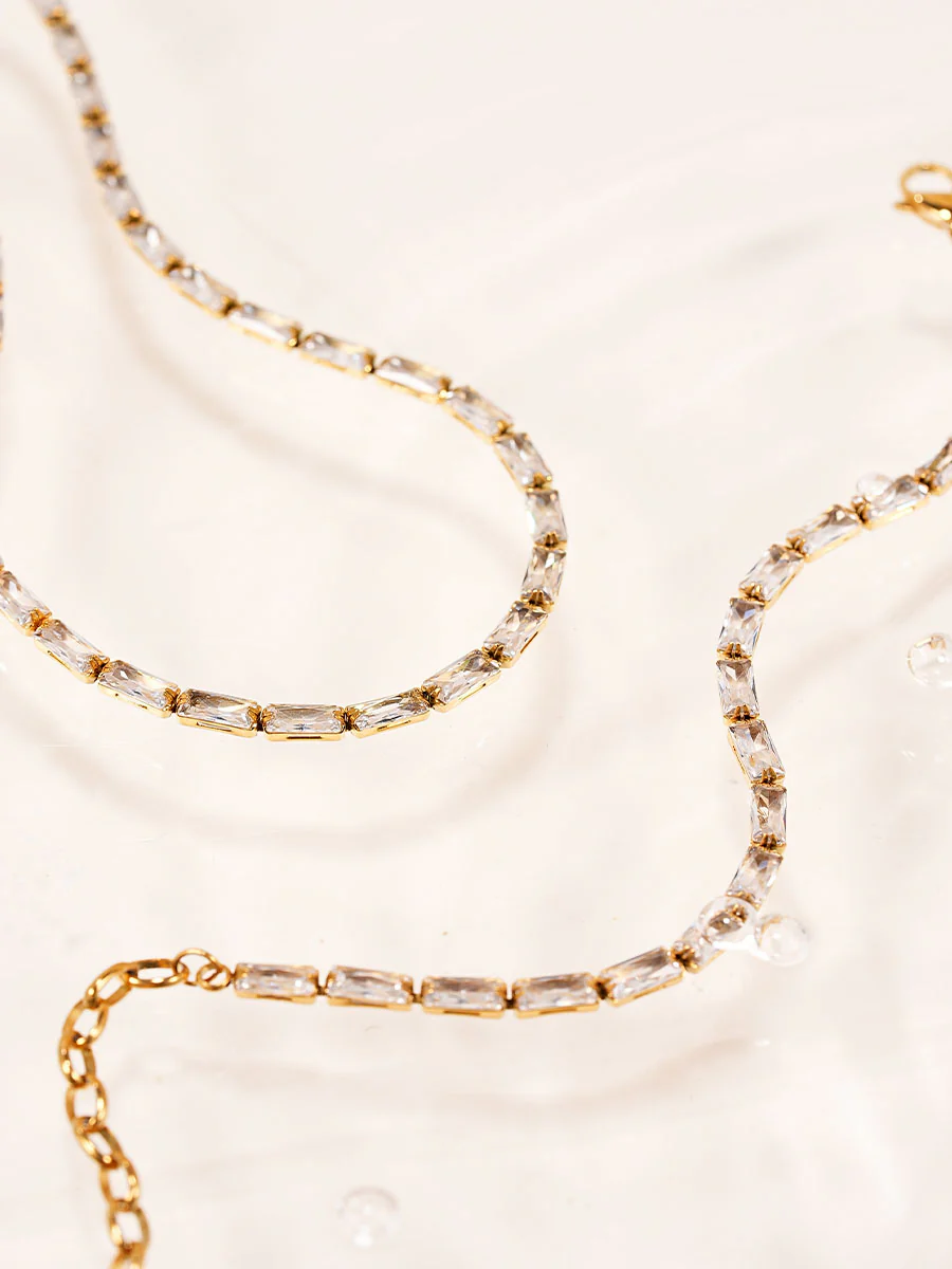 Rectangle Shining Kette - Image 4