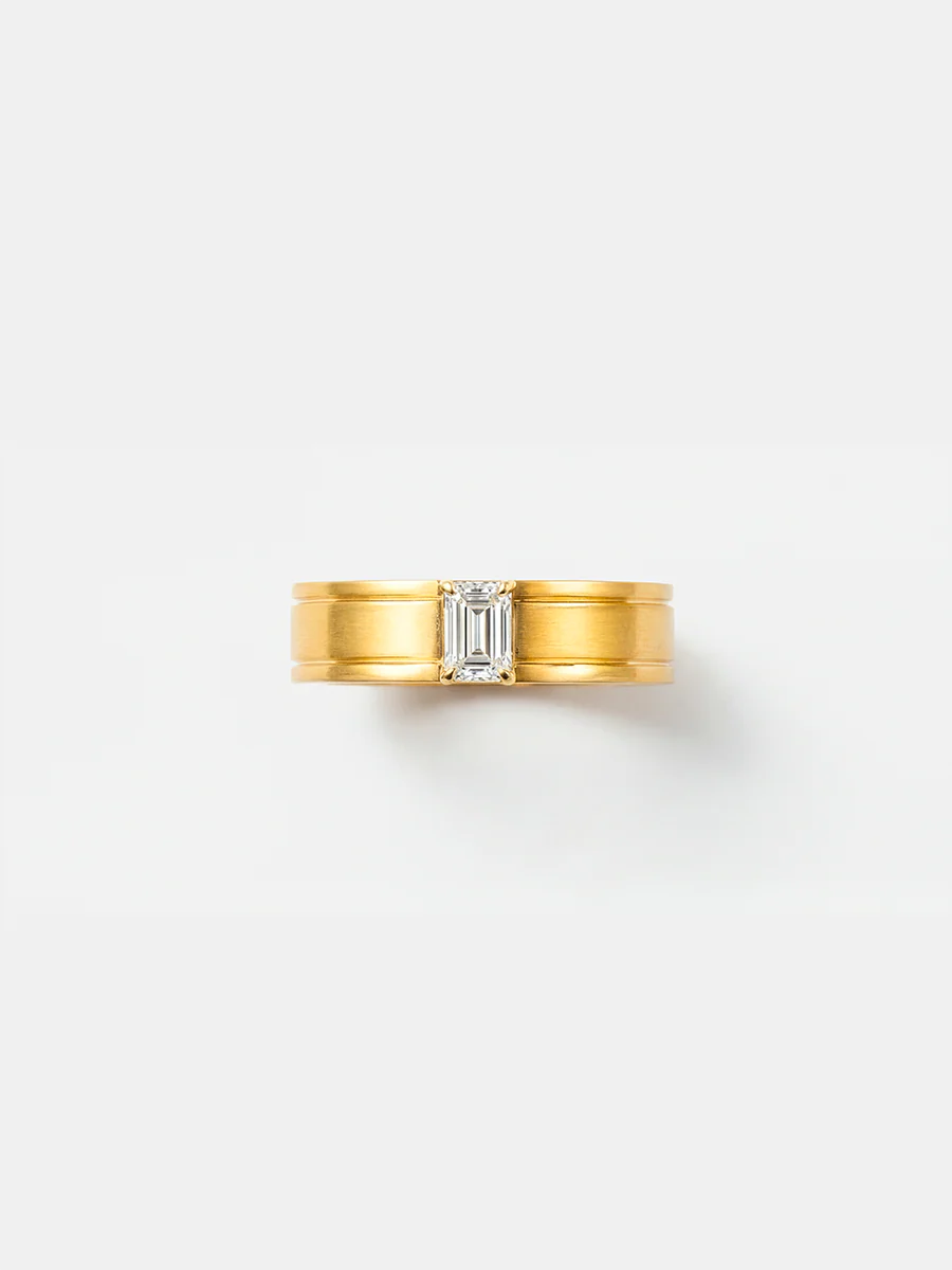 Refined Sparkle Ring