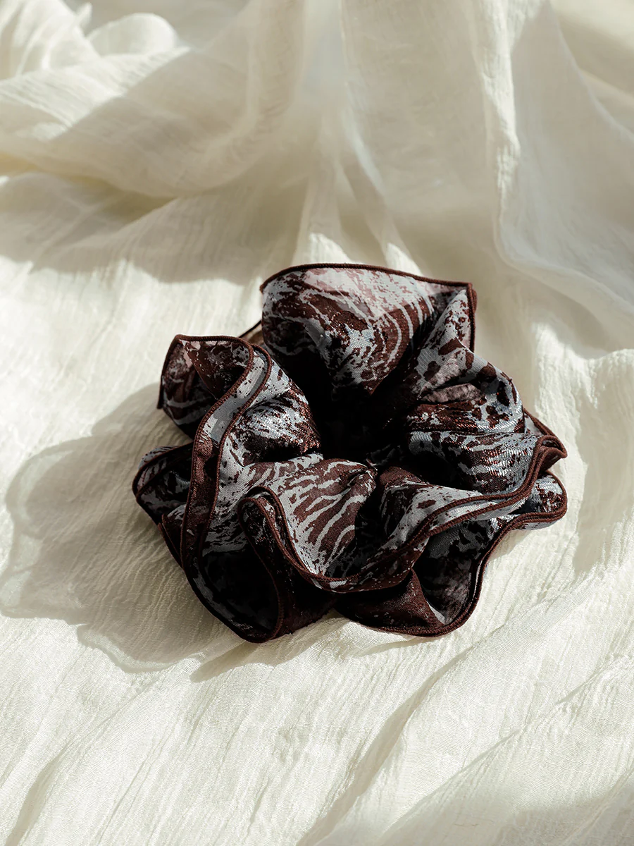 Ribbon Charm Scrunchie - Image 3