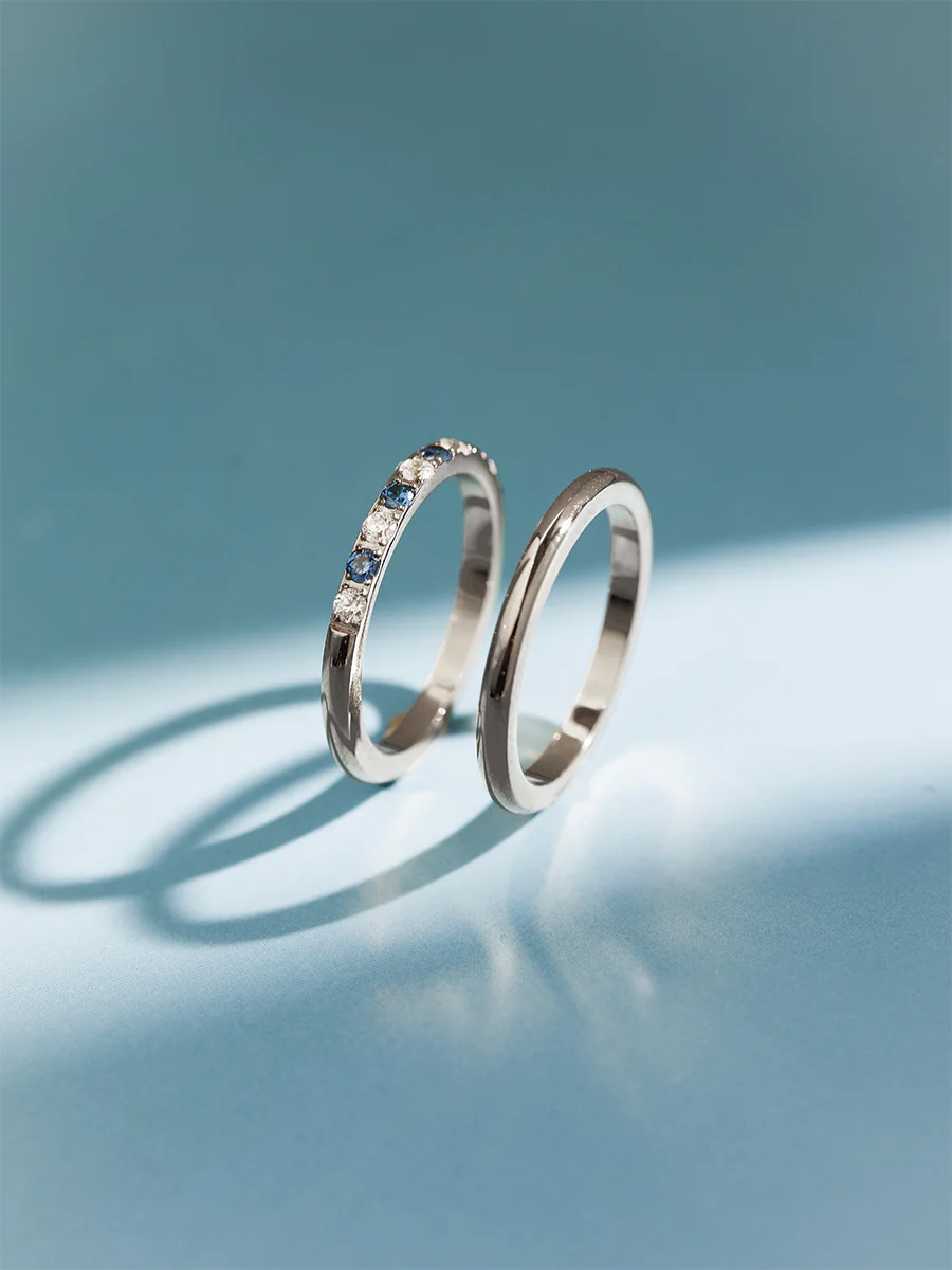 Sea and Sky Horizon Duo Ring - Image 7