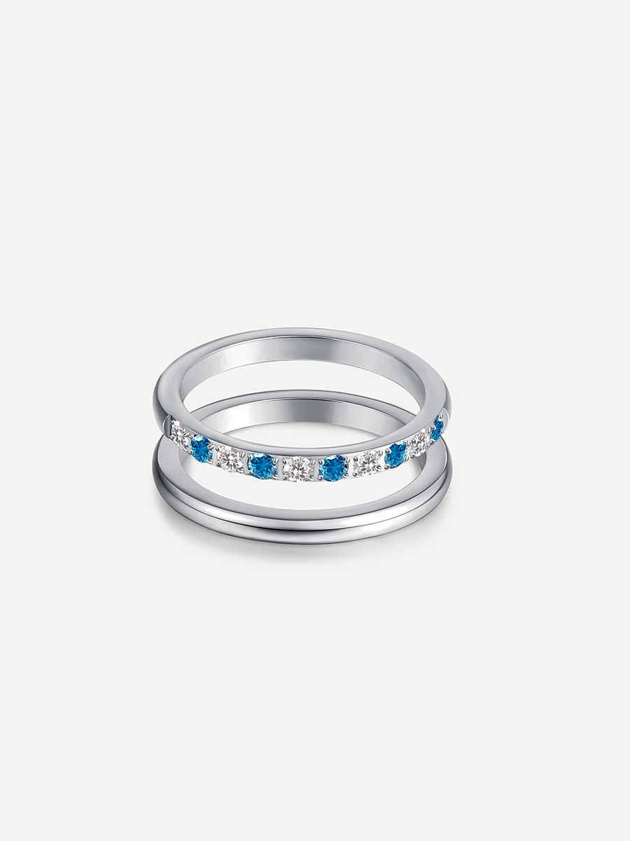 Sea and Sky Horizon Duo Ring - Image 9
