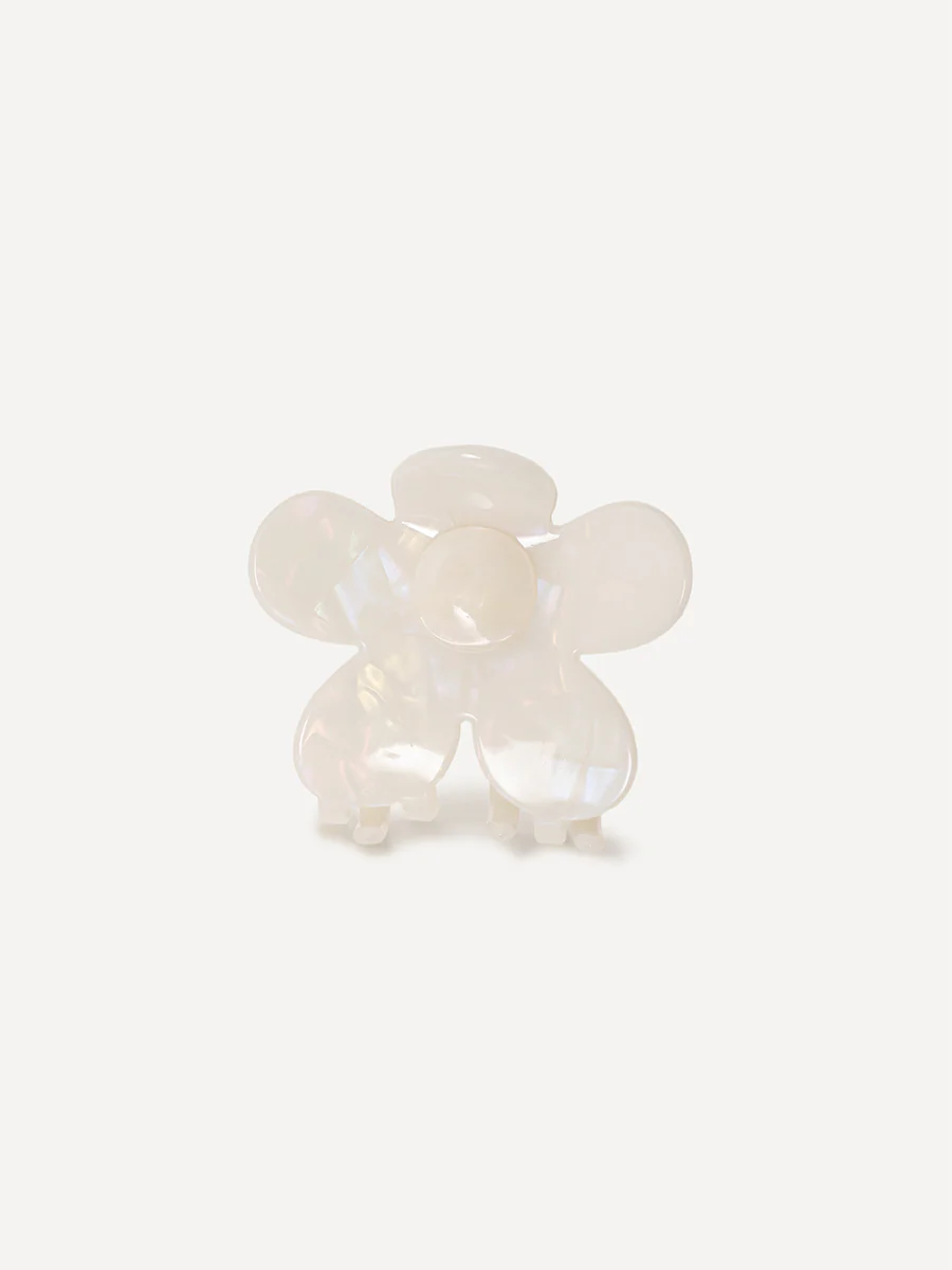 Serene Flower White Haarklammer - Image 14