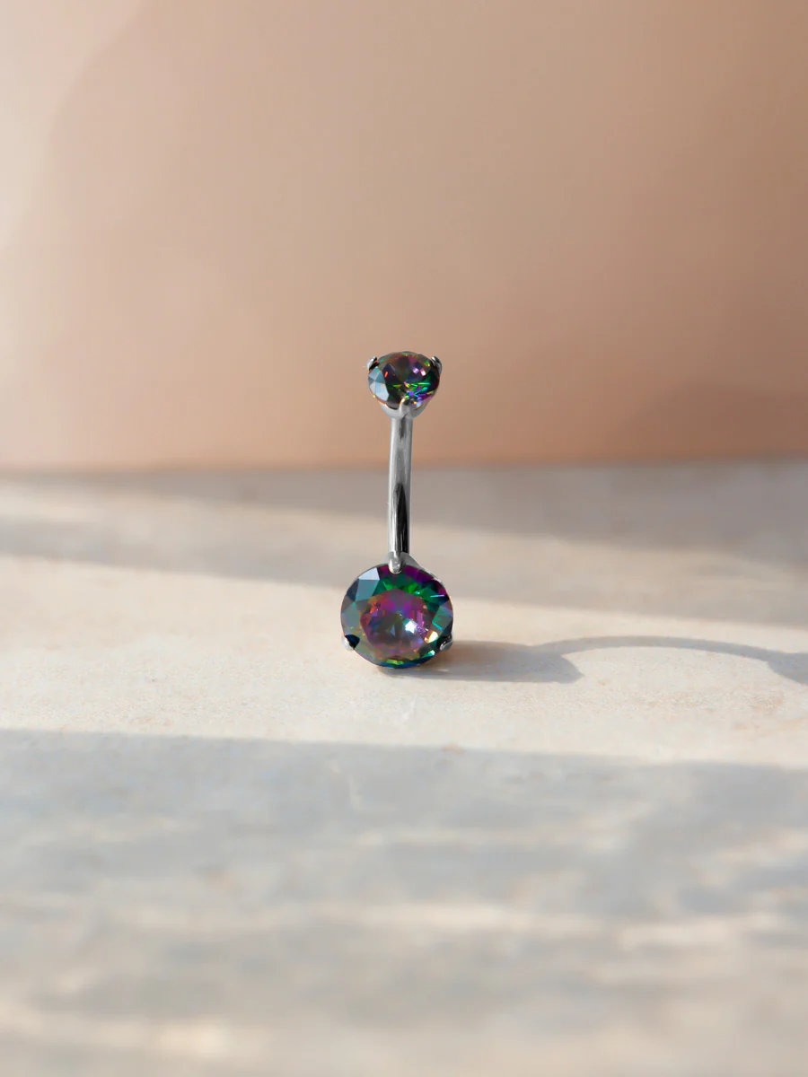 Serene Glow Dark Titan Bauchnabelpiercing - Image 3