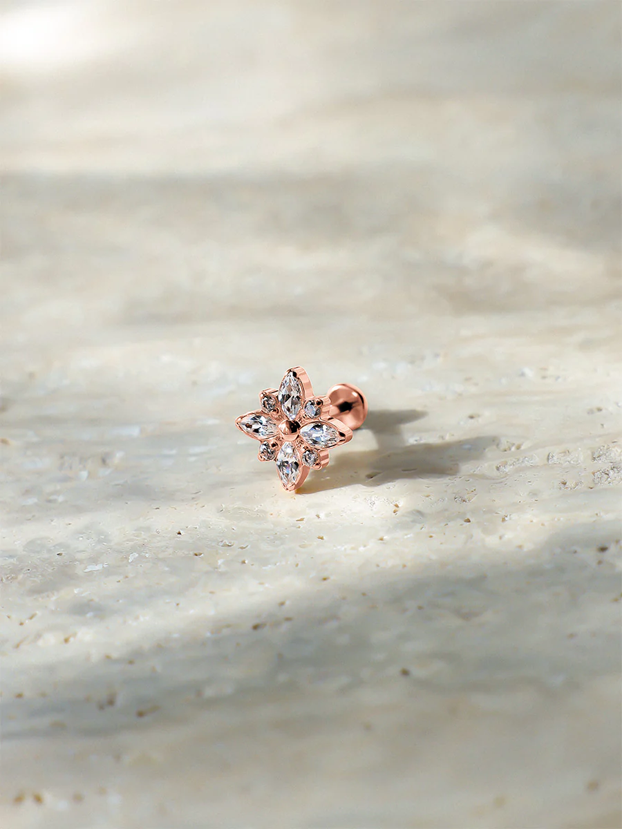 Shimmering Bloom Titan Piercing - Image 3