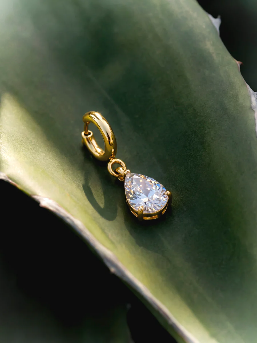 Shine Teardrop Ketten-Charm - Image 4