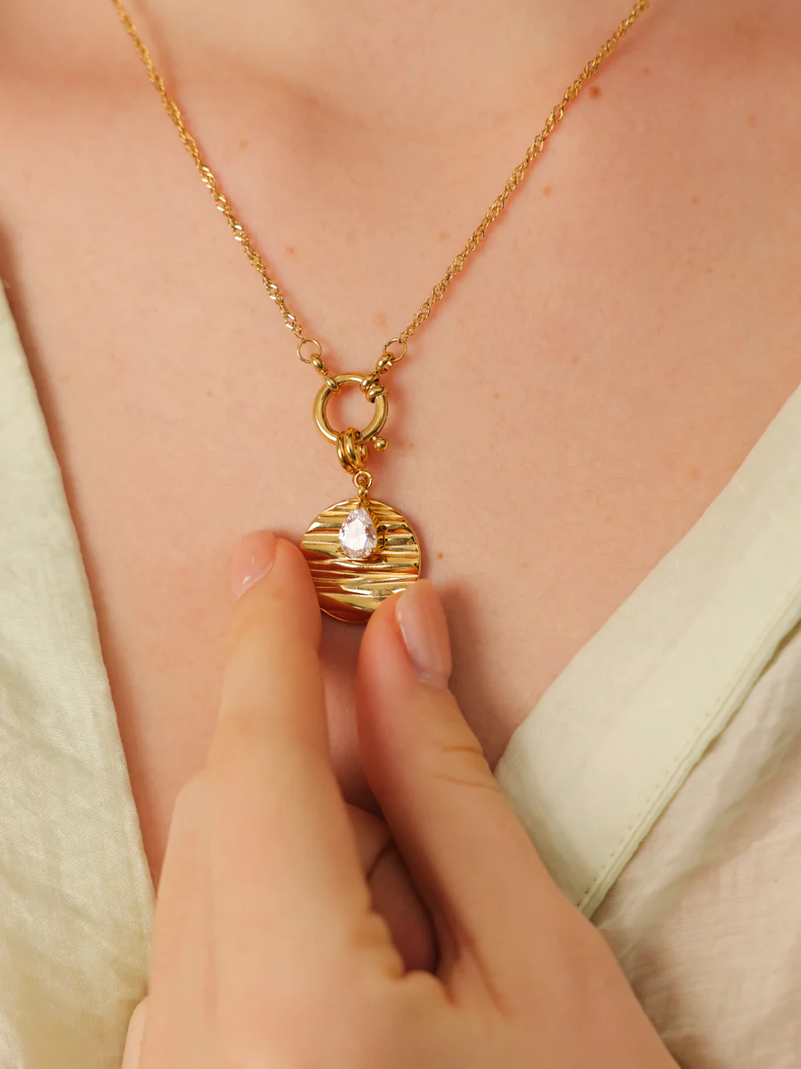 Shine Teardrop Ketten-Charm - Image 5