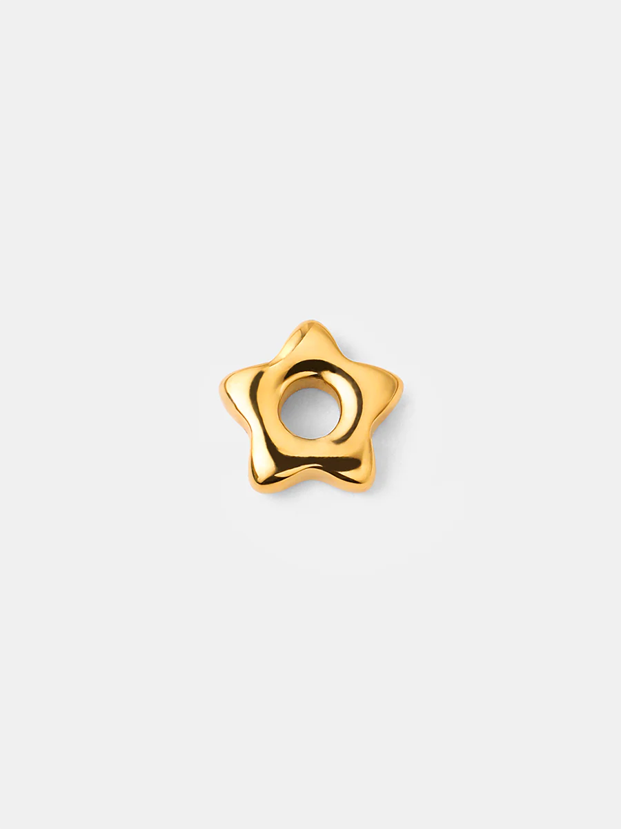 13,2mm Silent Star Ohrring-Charm