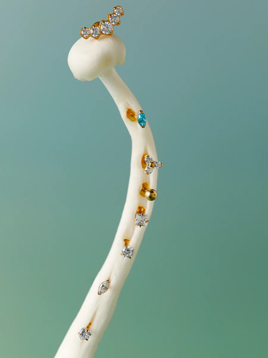 Simple Ball Titan Piercing - Image 3