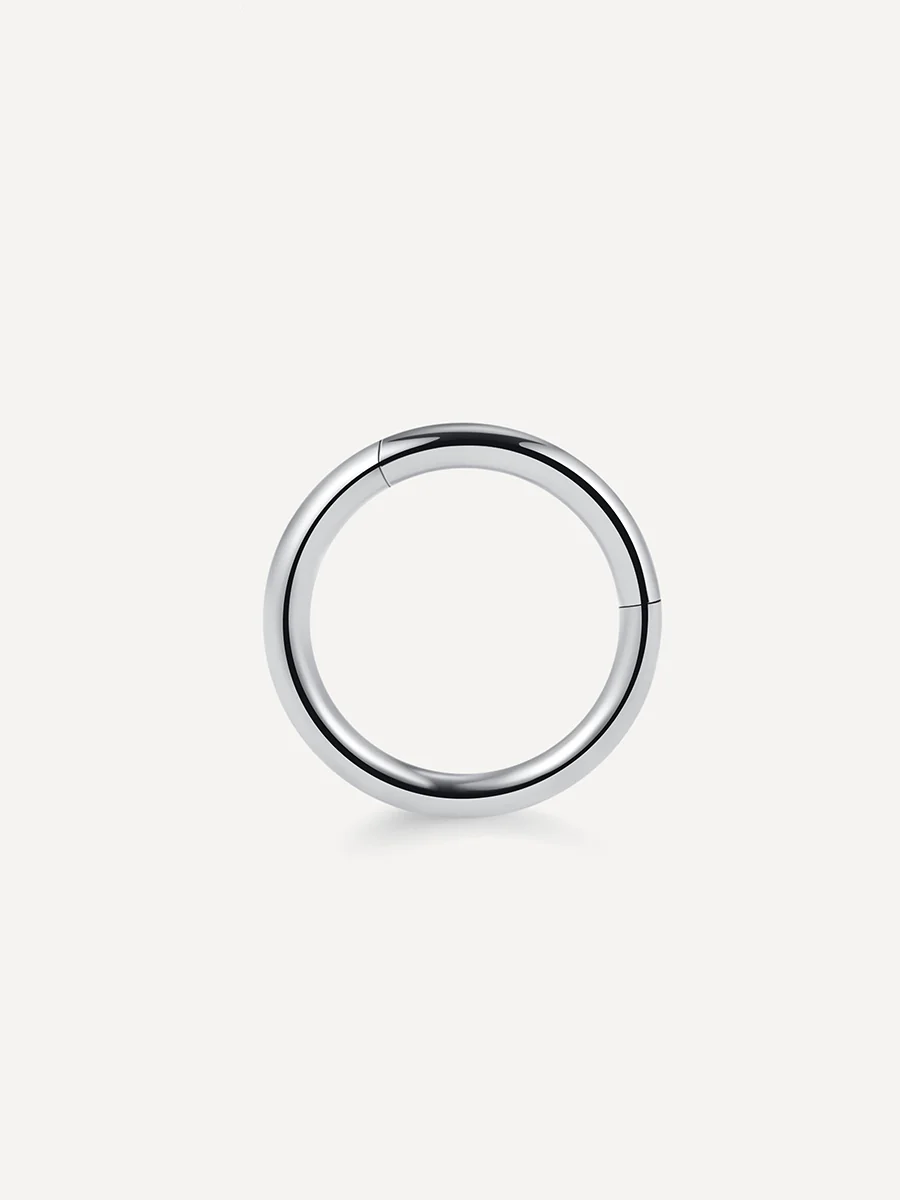 Simple Hoop Titan Piercing - Image 7