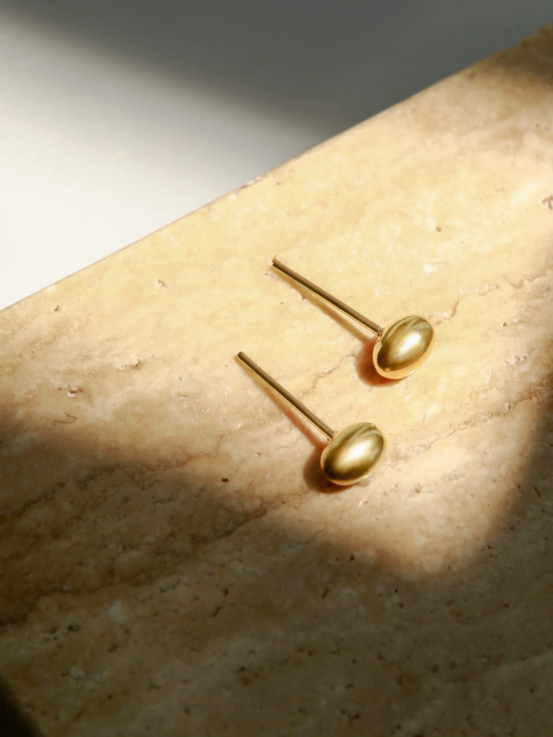Simple Oval Ohrringe - Image 4