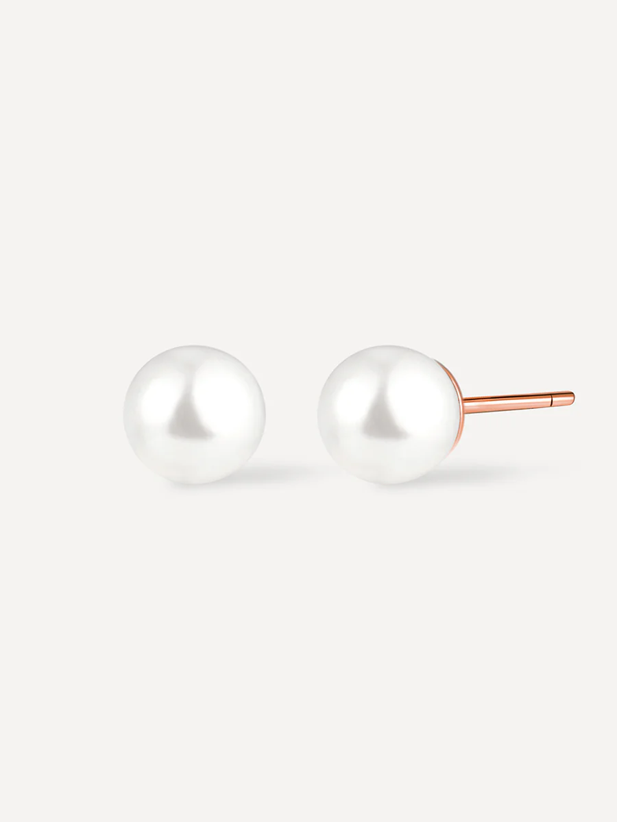 Simple Pearl Ohrringe - Image 12
