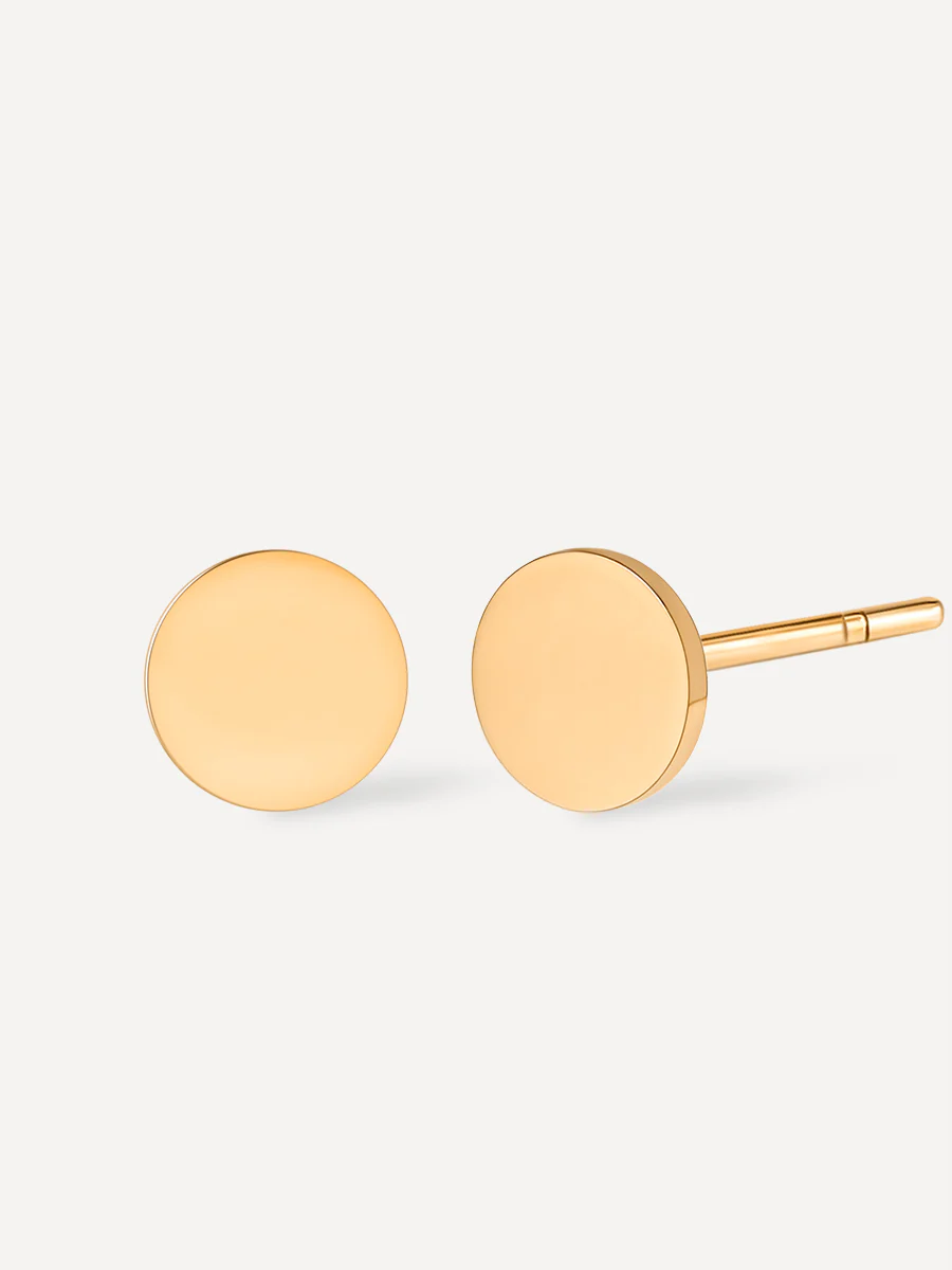 Simple Round Ohrringe - Image 10