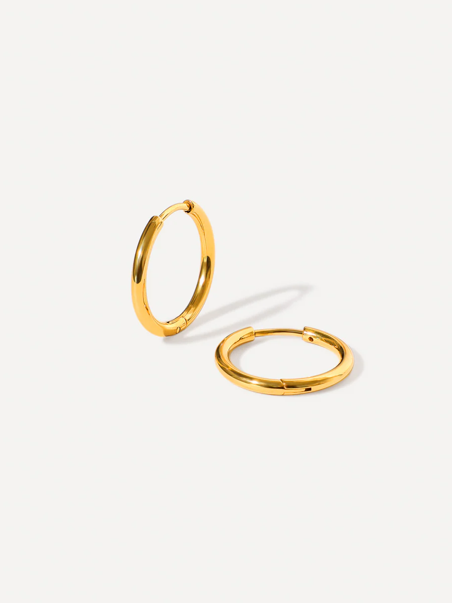 Sleek Hoop Ohrringe