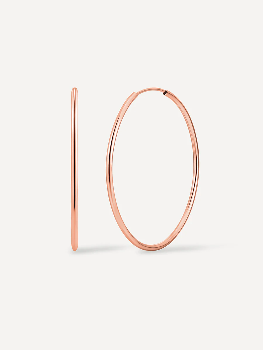 Slim Hoop Extra Large Ohrringe - Image 9