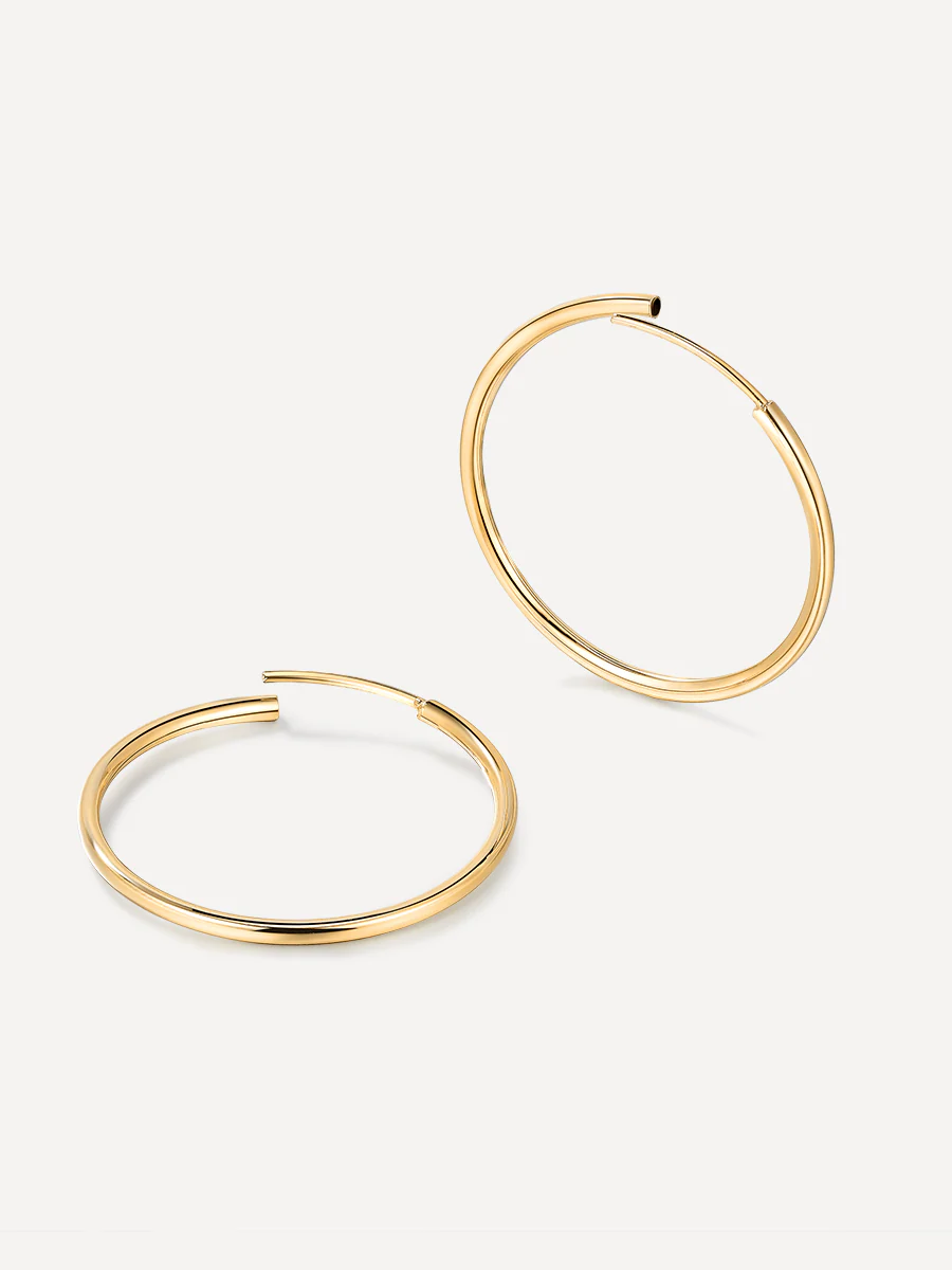 Slim Hoop Large Ohrringe - Image 12