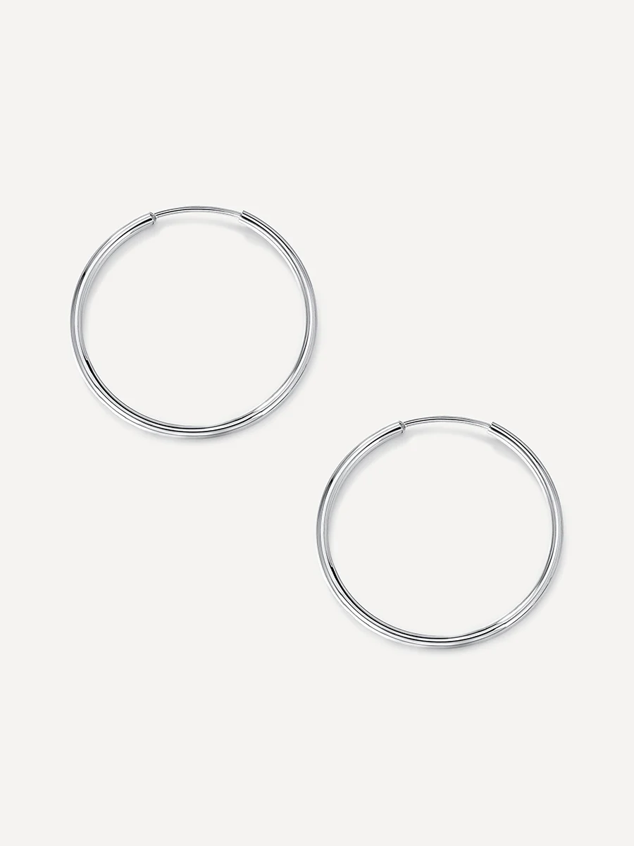 Slim Hoop Large Ohrringe - Image 14