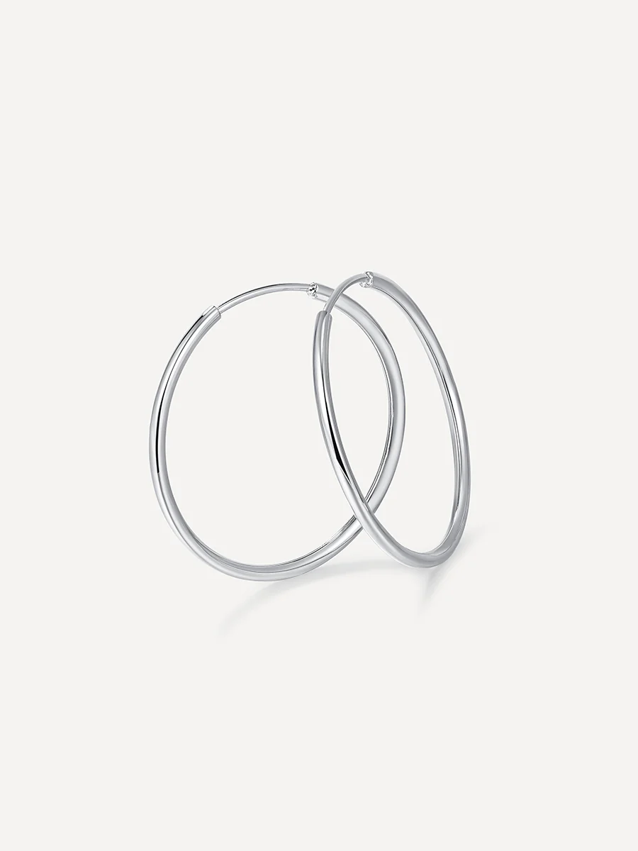 Slim Hoop Large Ohrringe - Image 9