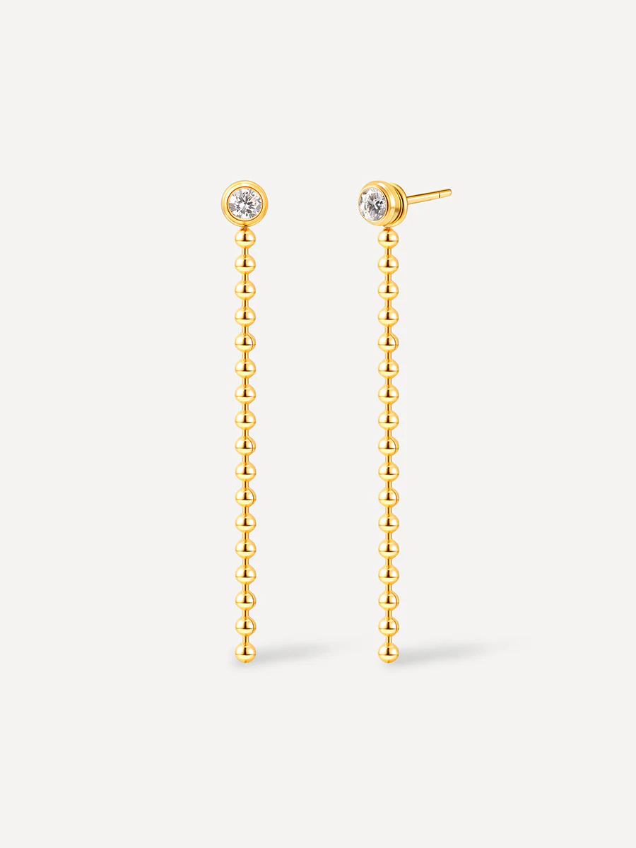 Star Track Tassel Ohrringe