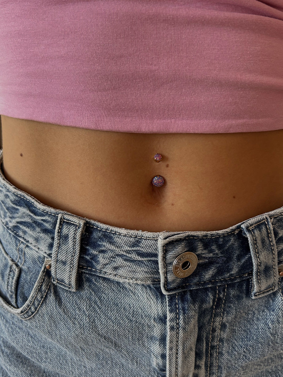 Stellar Whisper Purple Titan Bauchnabelpiercing - Image 2