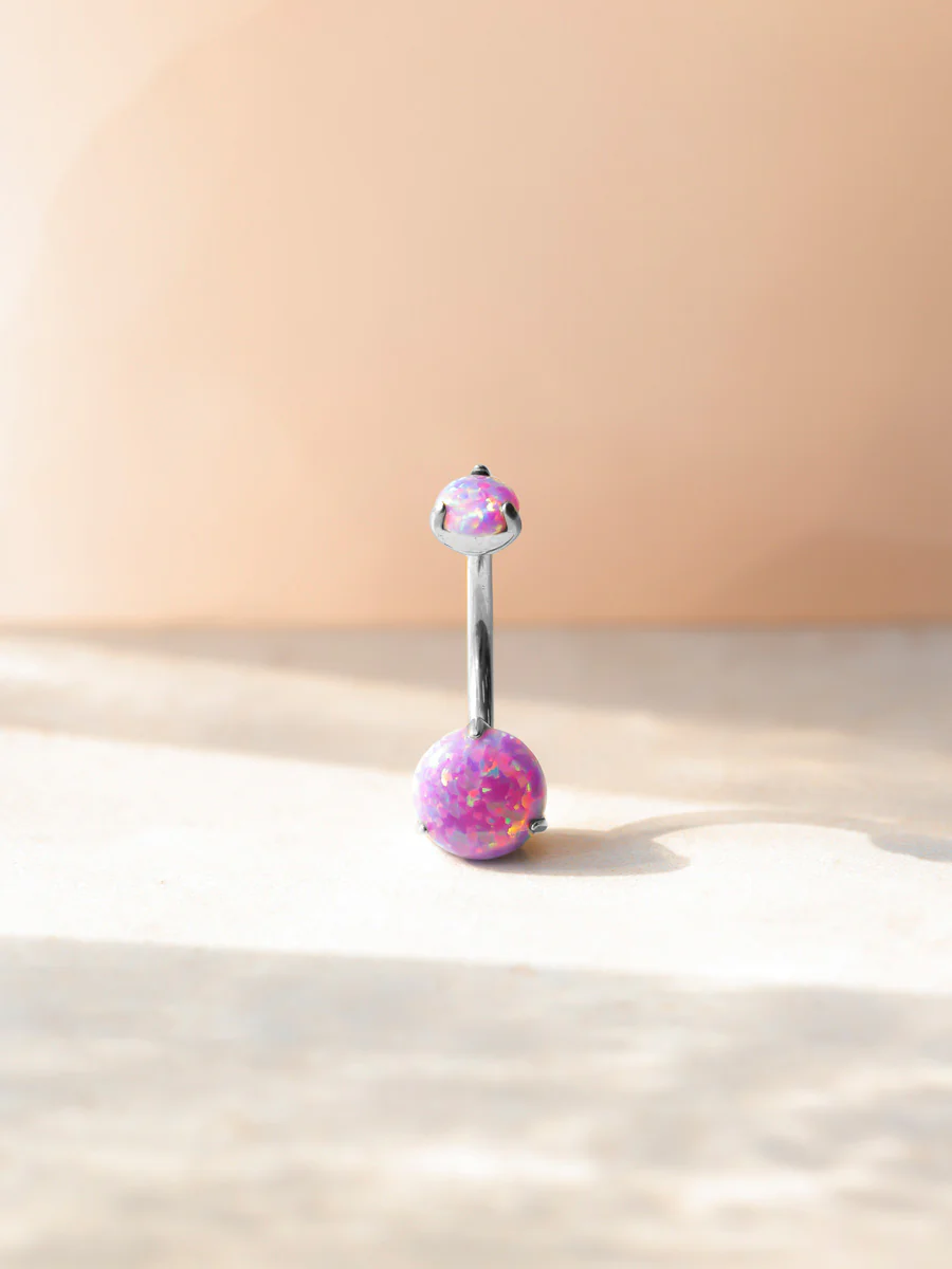 Stellar Whisper Purple Titan Bauchnabelpiercing - Image 4