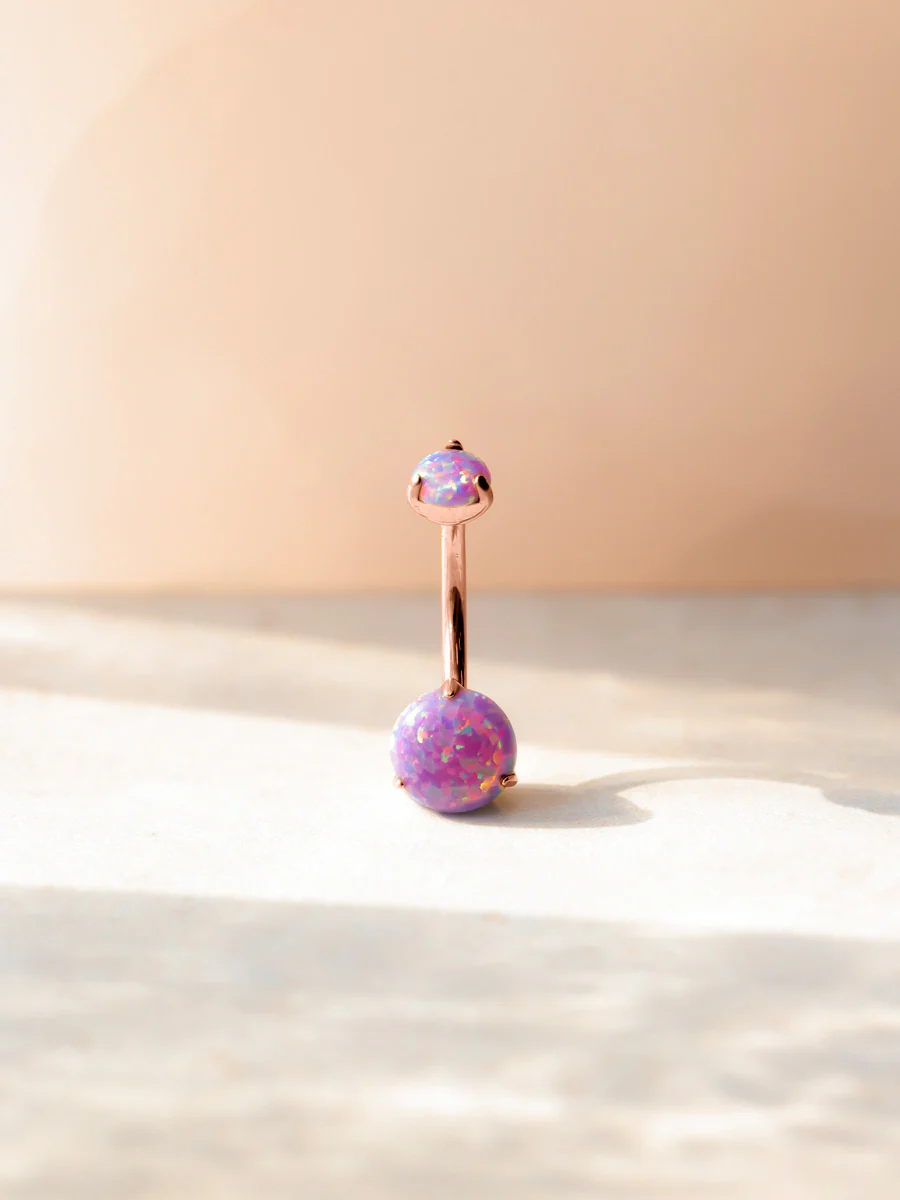 Stellar Whisper Purple Titan Bauchnabelpiercing - Image 5